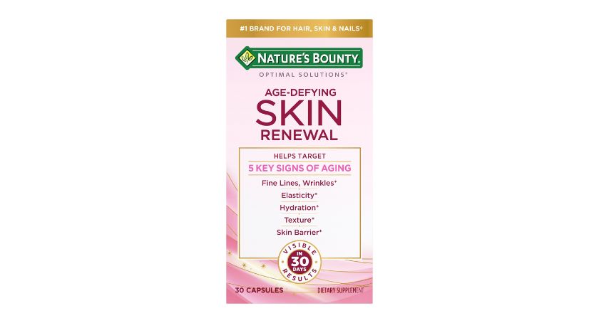 Nature’s Bounty Introduces Skin Renewal Supplement