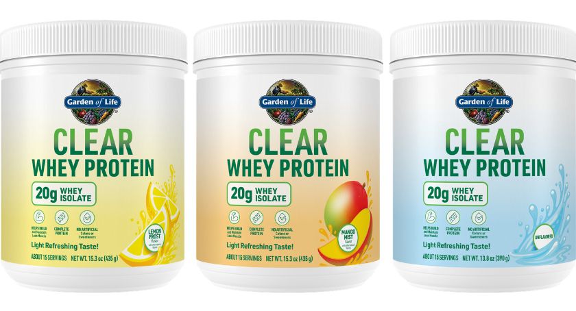 Garden of Life Introduces Clear Whey Protein, Partners with Dylan Efron