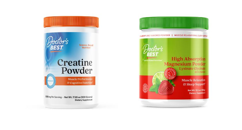 Doctor’s Best Debuts Creatine and Magnesium Powders